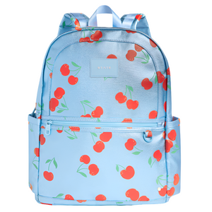 State - Kane Kids Large Backpack in Blue Cherries