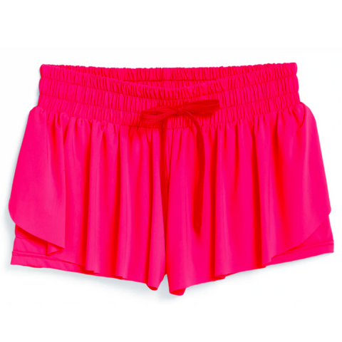 Fly Away Shorts in Hot Pink