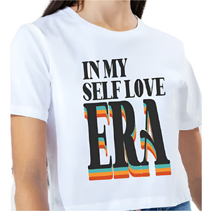 Self Love Era Crop Tee