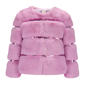 Abigail Fur Jacket - Pink