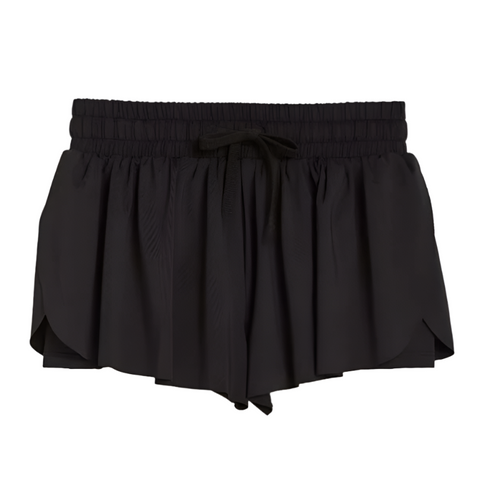 Fly Away Shorts in Black