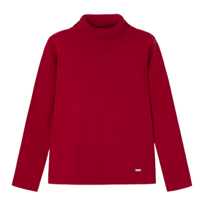 Basic Turtleneck - Red