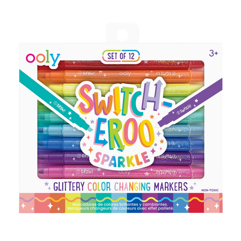 ooly - Switch-eroo! Glitter Color Changing Markers