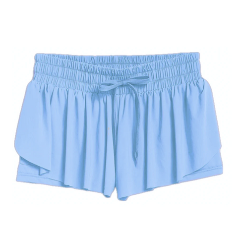 Fly Away Shorts - Chambray Blue