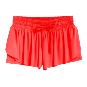 Fly Away Shorts - Neon Orange