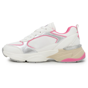 Dash 6 Sneakers - Silver/Pink