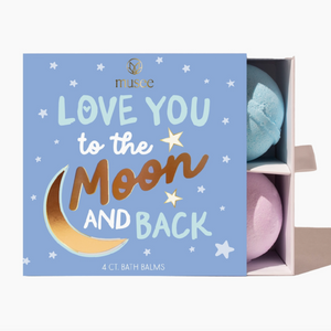 Love You To The Moon Bath Balm Set