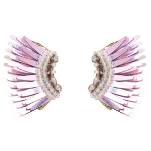 Mignonne Gavigan - Micro Madeline Earrings in Oil Slick Rainbow