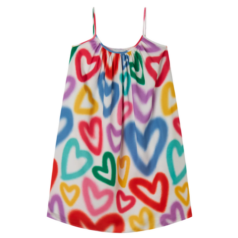 Spray Hearts Dress