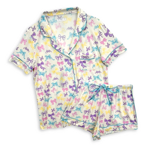 Lynn Pajamas - Pastel Bows