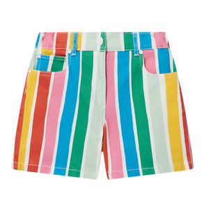 Rainbow Stripe Shorts