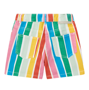 Rainbow Stripe Shorts