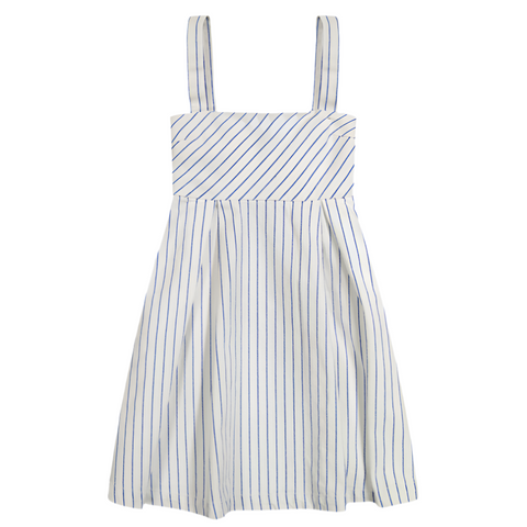 Meredyth Dress - Nautical Stripe