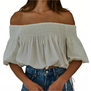 Adley Top - White