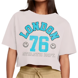 London Oversized Crop Tee