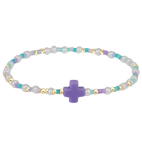 egirl Hope Unwritten Cross Bracelet - Multiple Colors