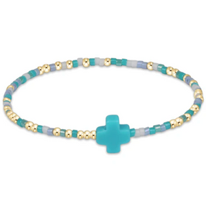 egirl Hope Unwritten Cross Bracelet - Multiple Colors