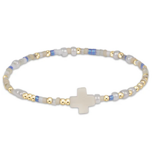egirl Hope Unwritten Cross Bracelet - Multiple Colors
