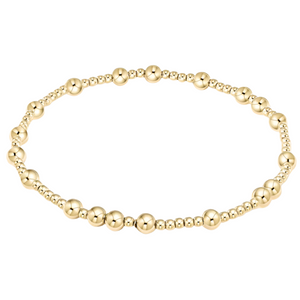 Hope Unwritten 4mm Bracelet - Gold