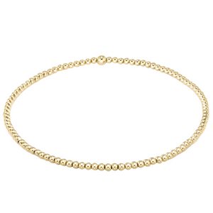 Classic 2mm Bracelet - Gold