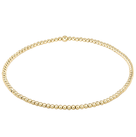 Classic 2mm Bracelet - Gold