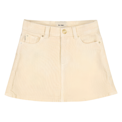 Jenny Mini Skirt - Manilla Corduroy