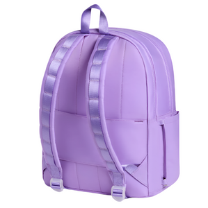 State - Kane Double Pocket Backpack - Lilac Chevron