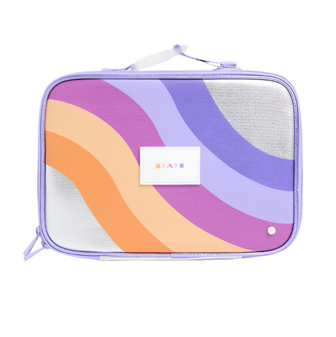 State - Rodgers Lunch Box - Rainbow Wave