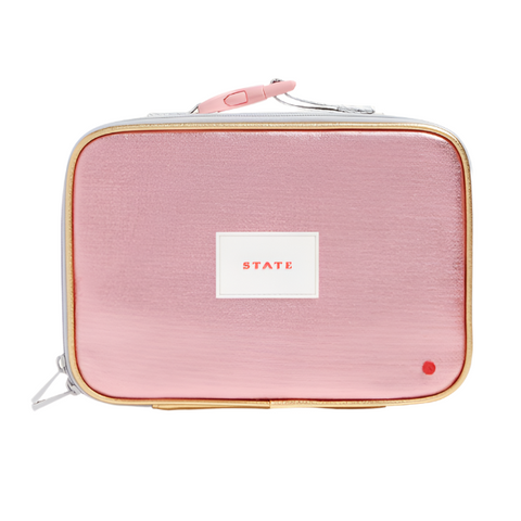 State - Rodgers Lunch Box - Pink/Silver