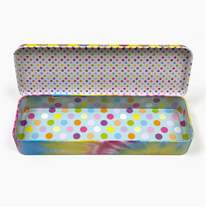 Tie Dye Pencil Box