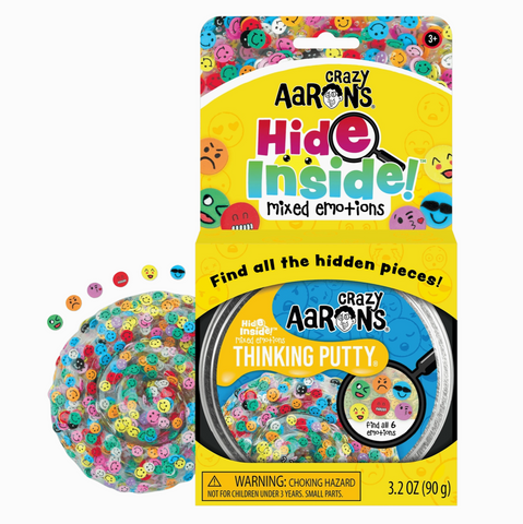 Mixed Emotions - Full Size 4" Thinking Putty Tin