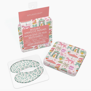 Reusable Under Eye Patches - Leopard Parade