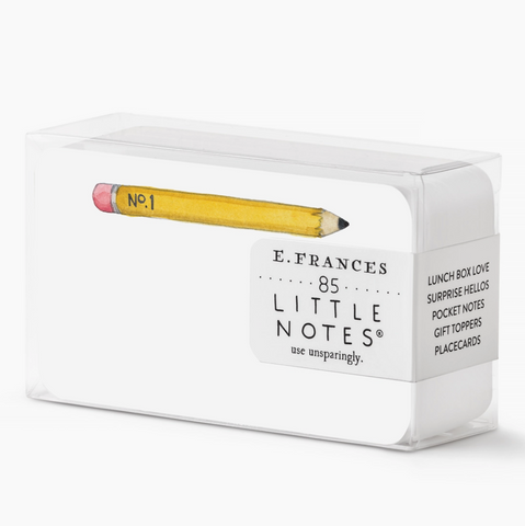 E. Frances - Pencil Little Notes