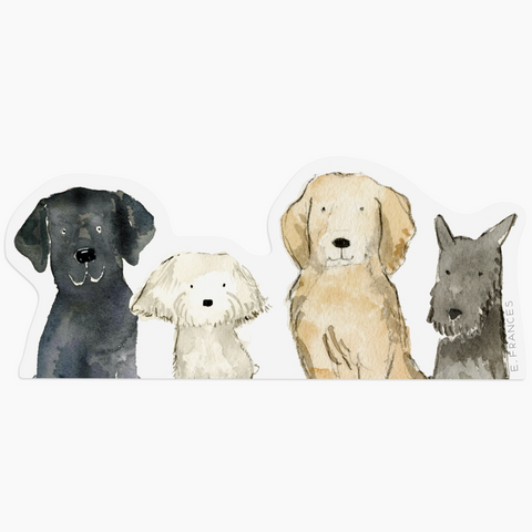 E. Frances - Dog Days Sticker