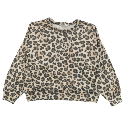Dolman Sweatshirt - Leopard