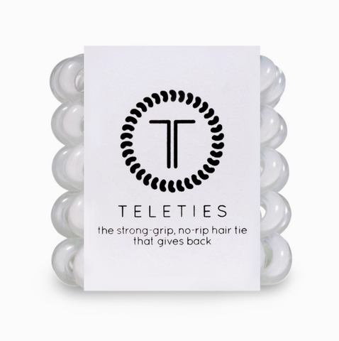 Teleties - Coconut White Hair Ties