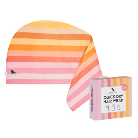 Dock & Bay - Hair Wrap - Miami Sorbet
