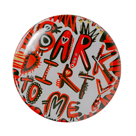 Chanart - Bark Dirty To Me Button