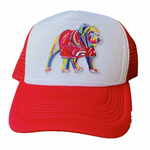 Chanart - Dawg Patch Trucker Hat - Red