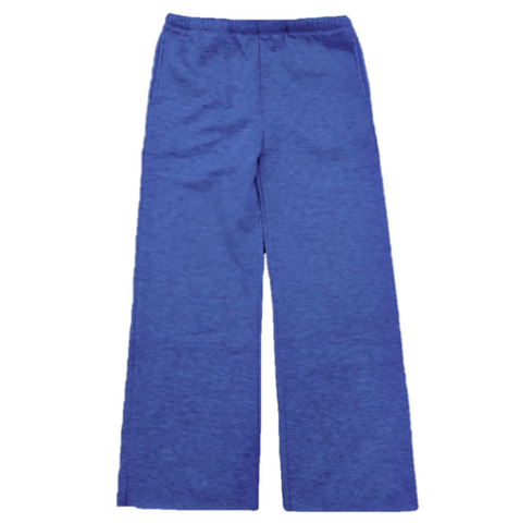 Wide Leg Cloud Sweatpants - Blueberry