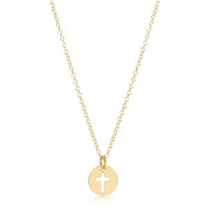 egirl Blessed Necklace - Gold