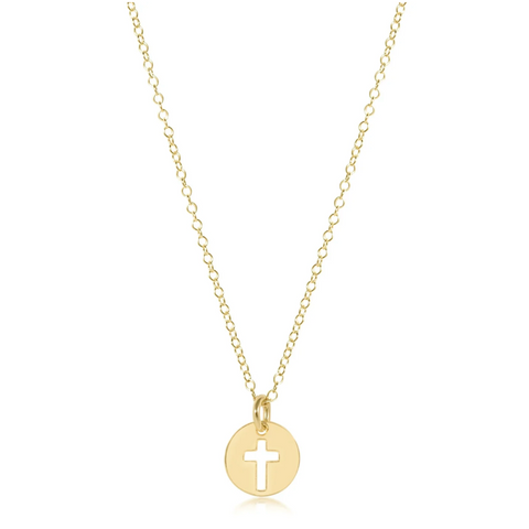 egirl Blessed Necklace - Gold