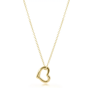 egirl Love Charm Necklace - Gold