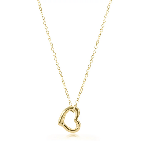 egirl Love Charm Necklace - Gold