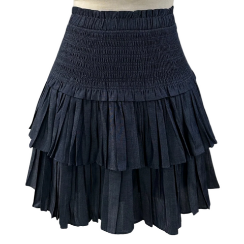 Samara Skirt - Dark Indigo