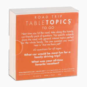 Tabletopics - Road Trip
