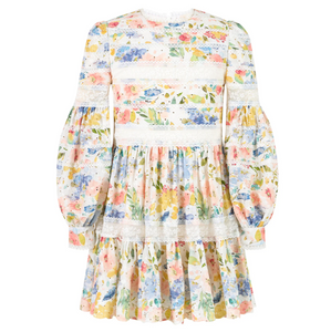 Lina Embroidered Dress