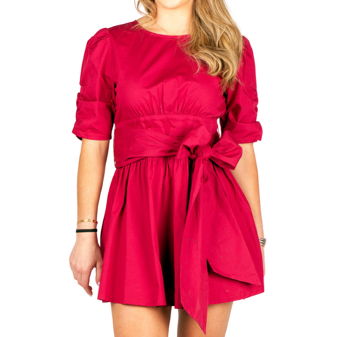 Brisbane Dress - Berry