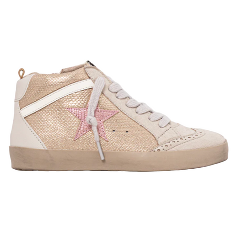 Paulina Sneaker - Champagne Snake