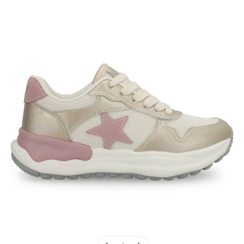 Swift Sneakers - Baby Pink/Gold